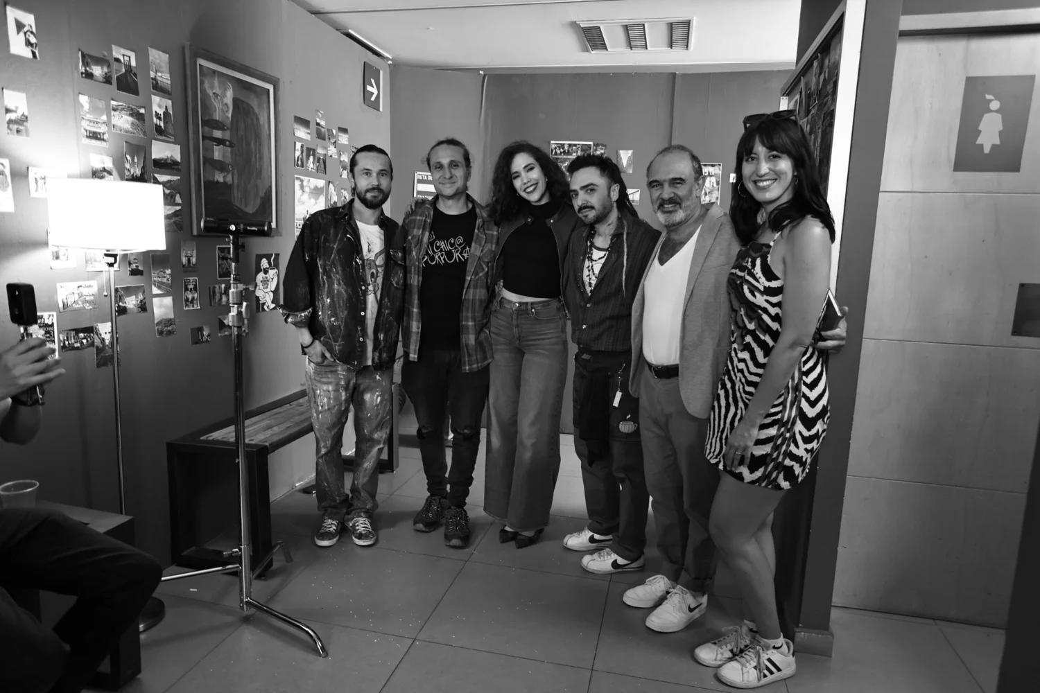Fotografía de Enrique Cruz y su trabajo en rodaje