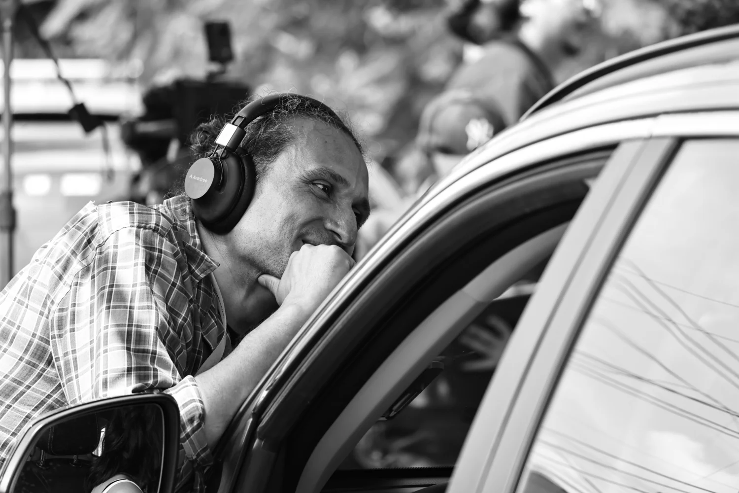 Fotografía de Enrique Cruz y su trabajo en rodaje